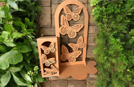 3D Butterfly Plinth